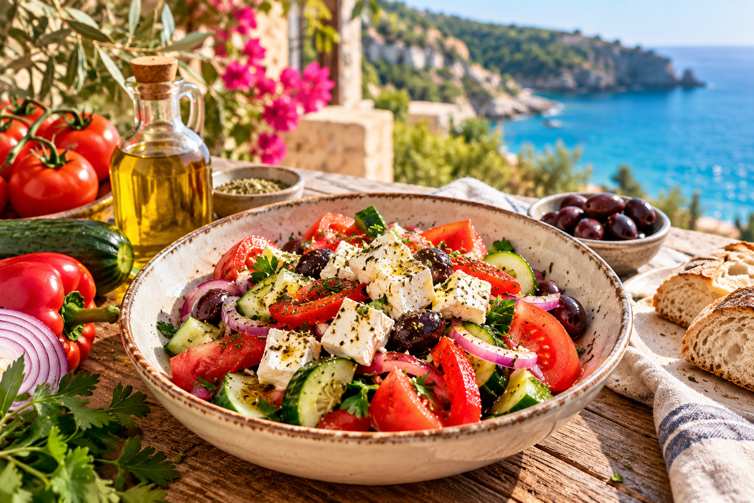 Albanischer Dorfsalat